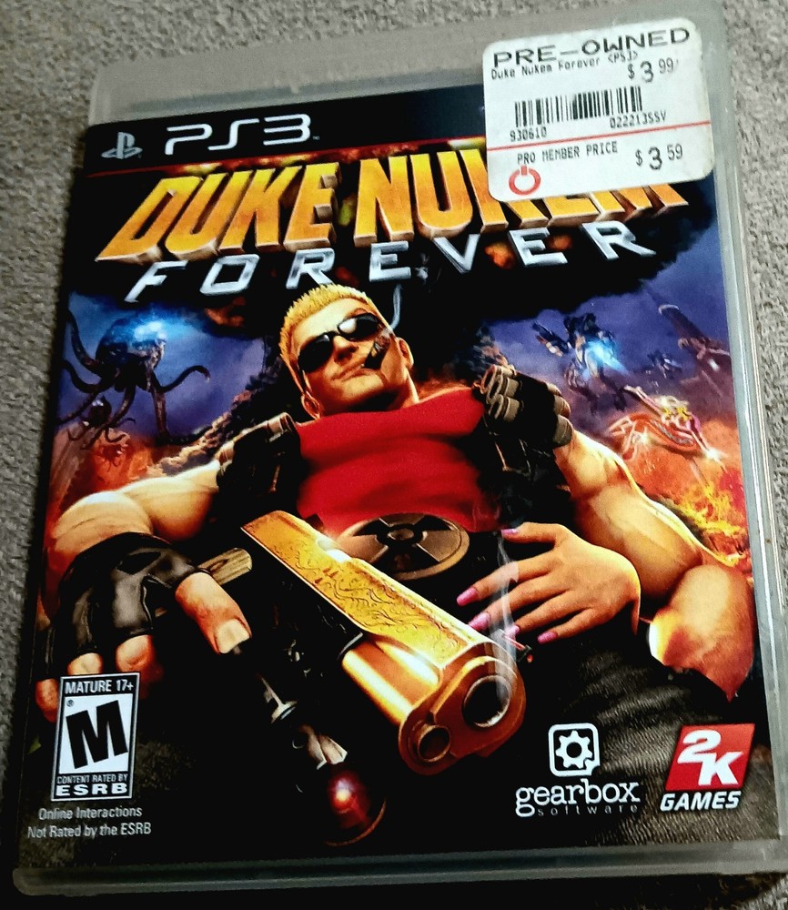Duke Nukem Forever Ps3 Pre Owned