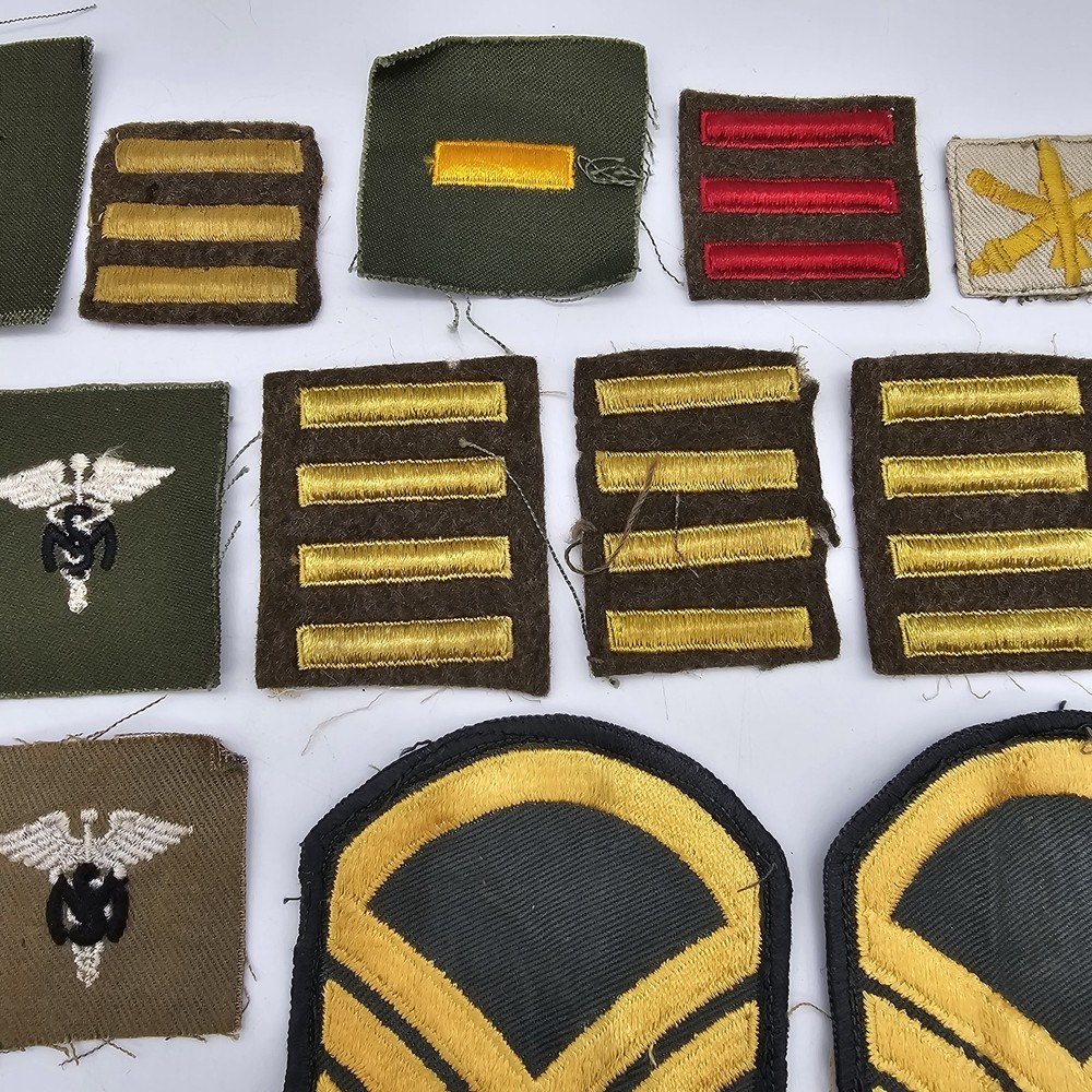 WW2 US Army Patch Lot