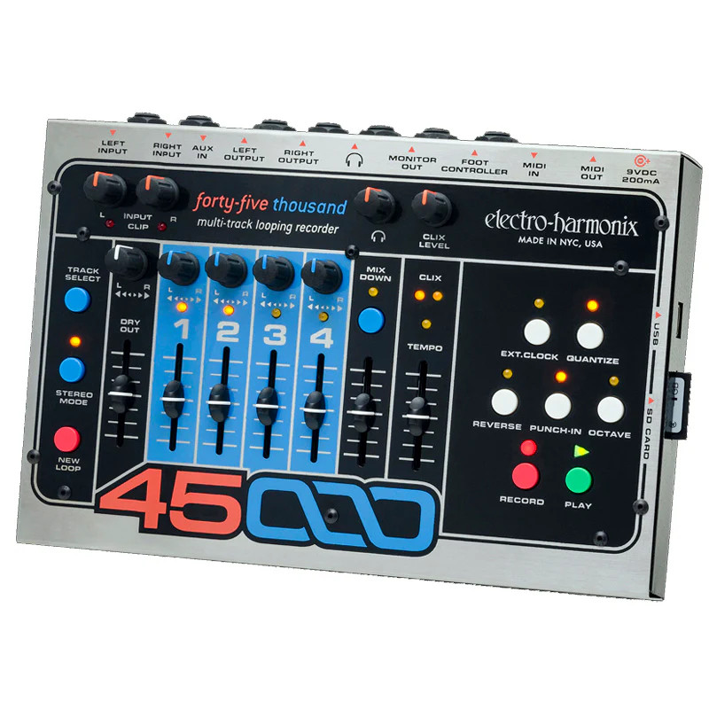 Electro-Harmonix 45000 Multi-Track Looping Recorder Pedal