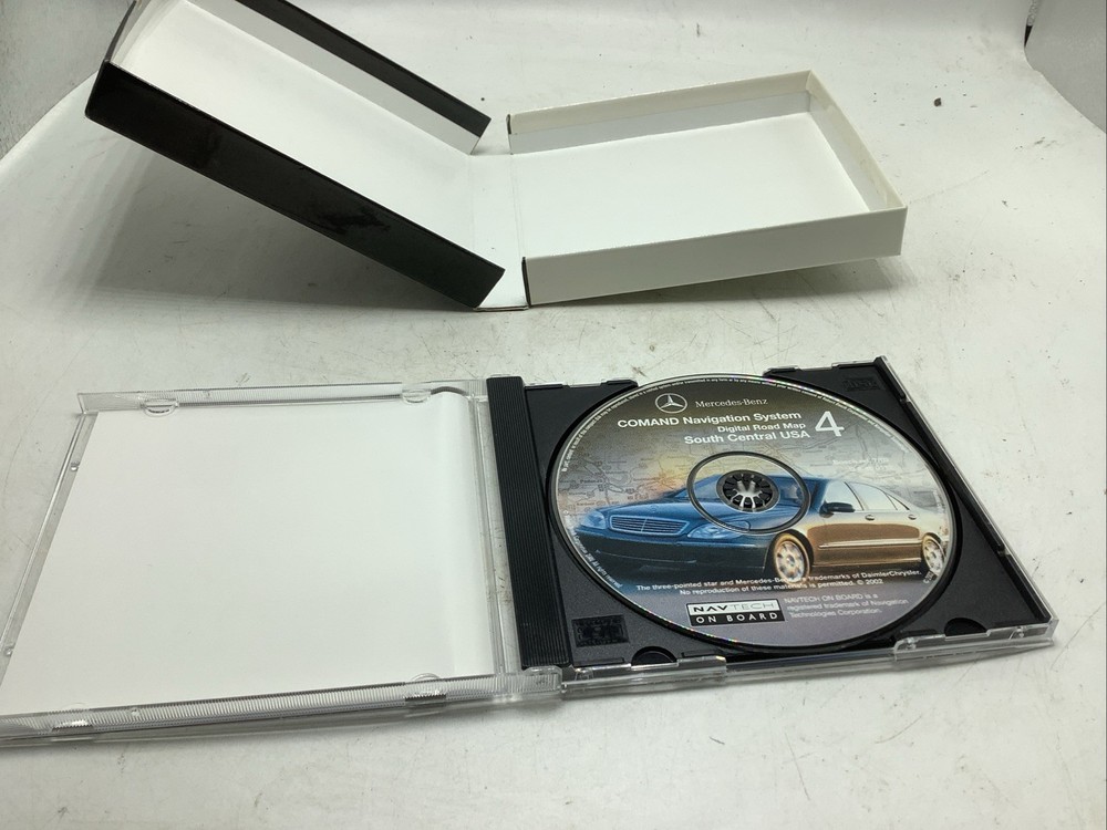 Mercedes Benz Comand Navigation System CD Map 4 South central USA