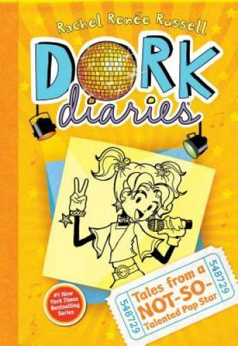 Tales from a Not-So-Talented Pop Star (Dork Diaries #3) - Hardcover - GOOD