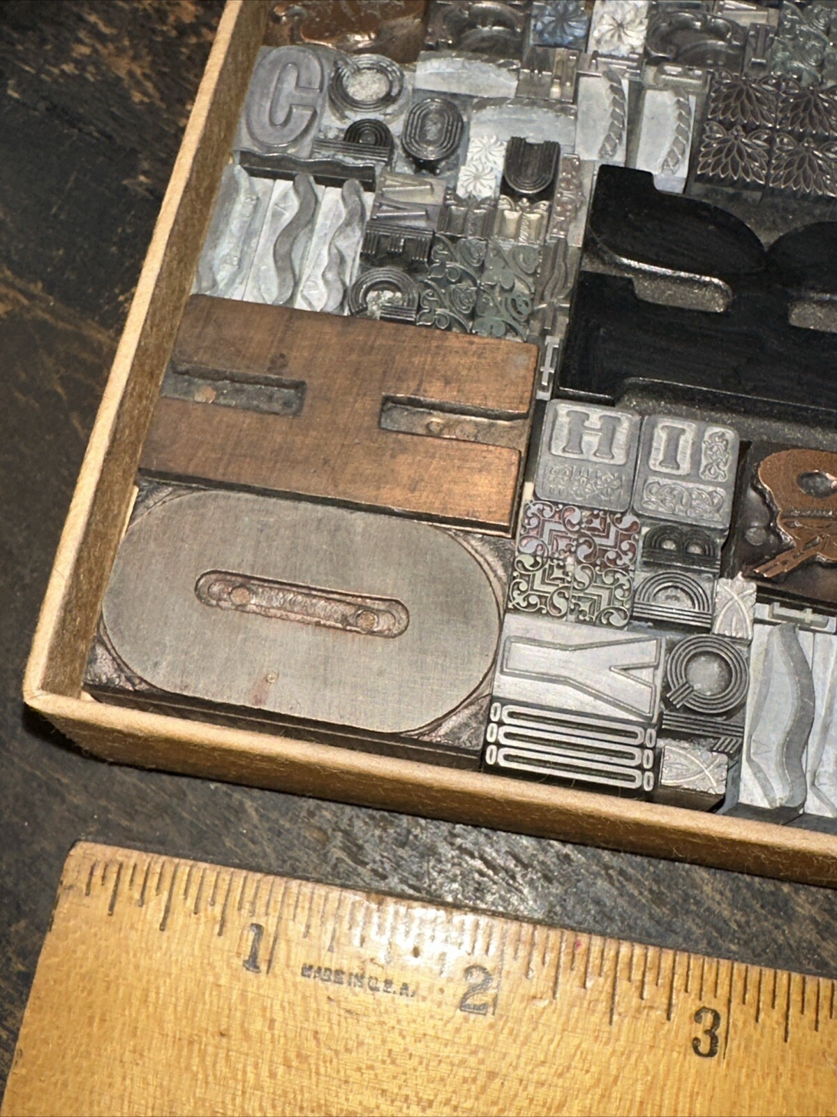 Printing Blocks Ornamentals Borders Dingbats. Wonderful Variety!! #54 Beautiful!