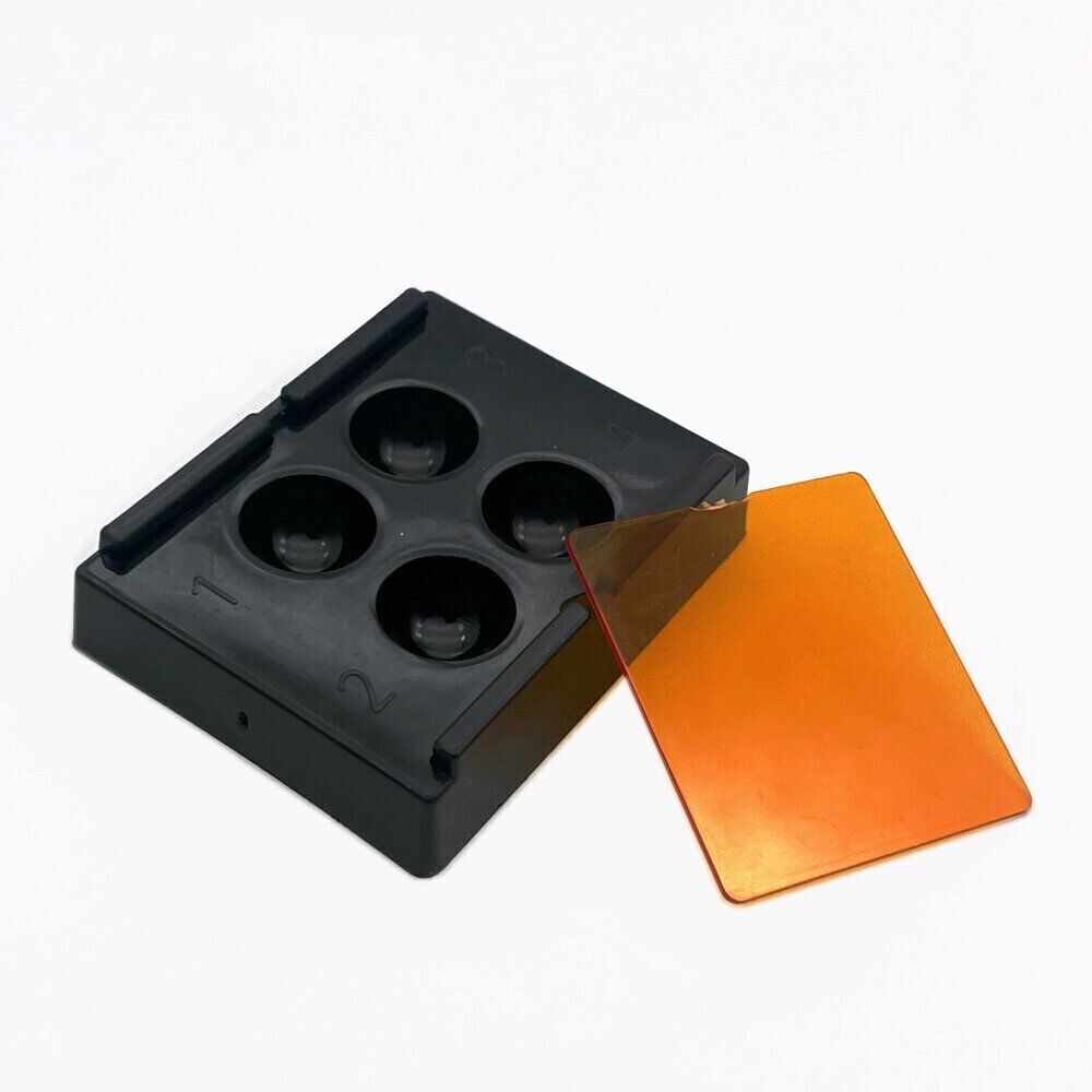 8 Hole Dental Light Storage Box Plastic Teeth Patch Shading Toning Tool Organize