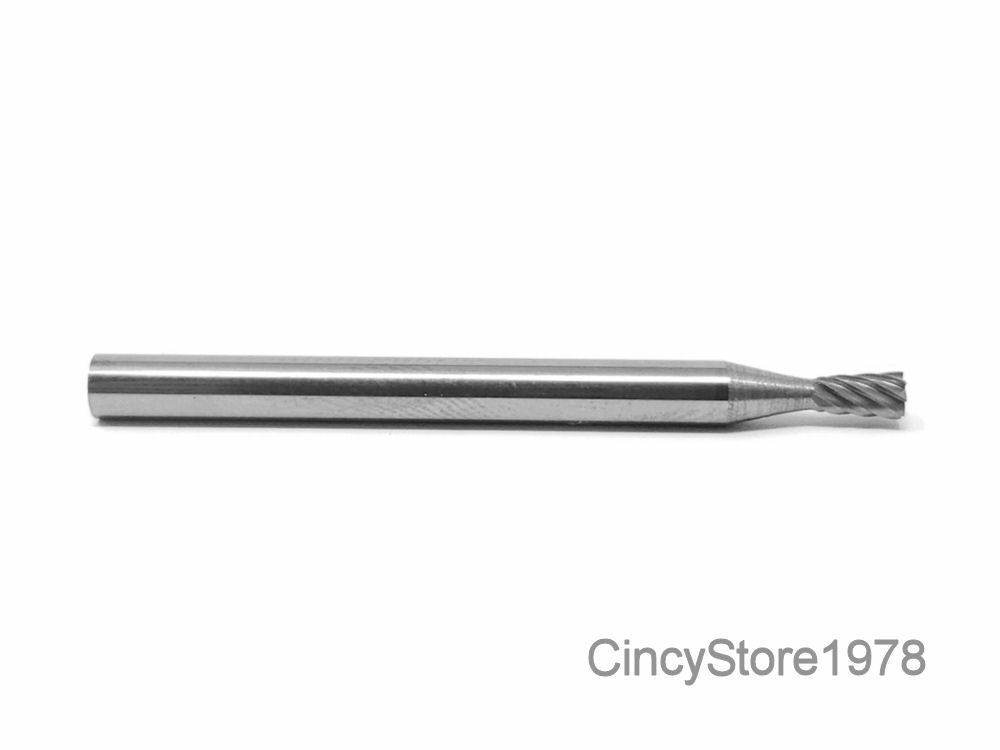 SN41S Taper Shape SOLID Carbide Burr Bur Cutting Tool Die Grinder Bit 1/8"