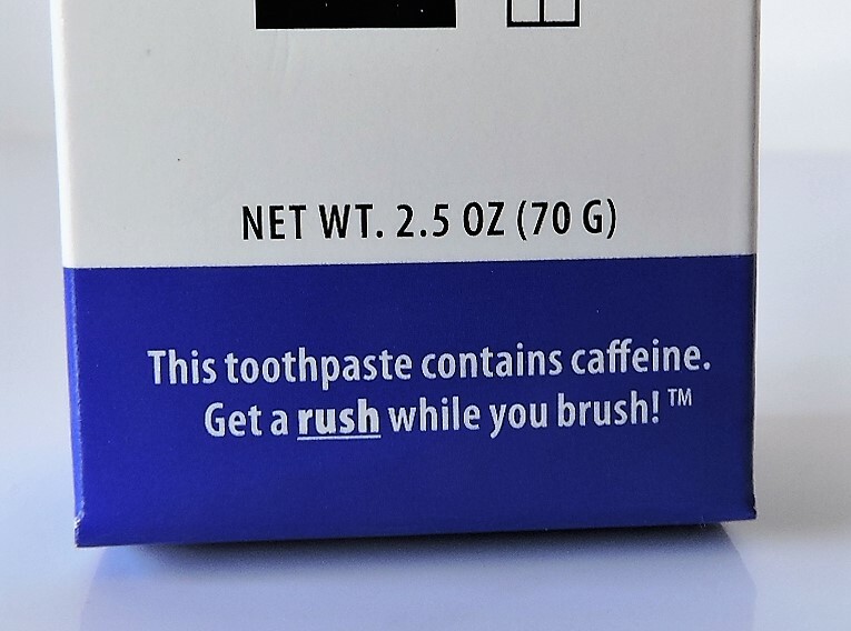 Power Toothpaste Caffeinated Energy Toothpaste Indiegogo - 2.5oz 70g Tube