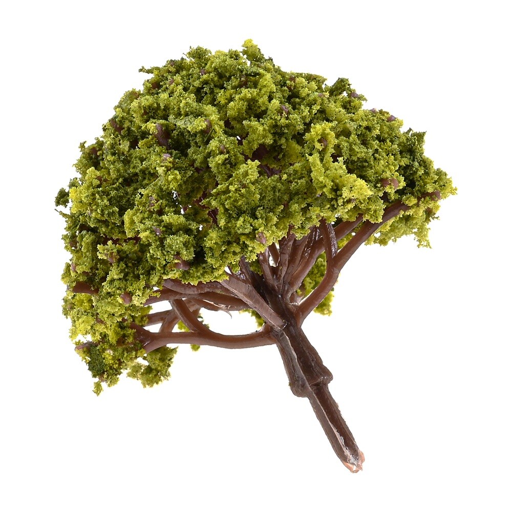 20pcs Model Trees Plastic Micro Landscape Miniature Garden Decor Layout Diorama