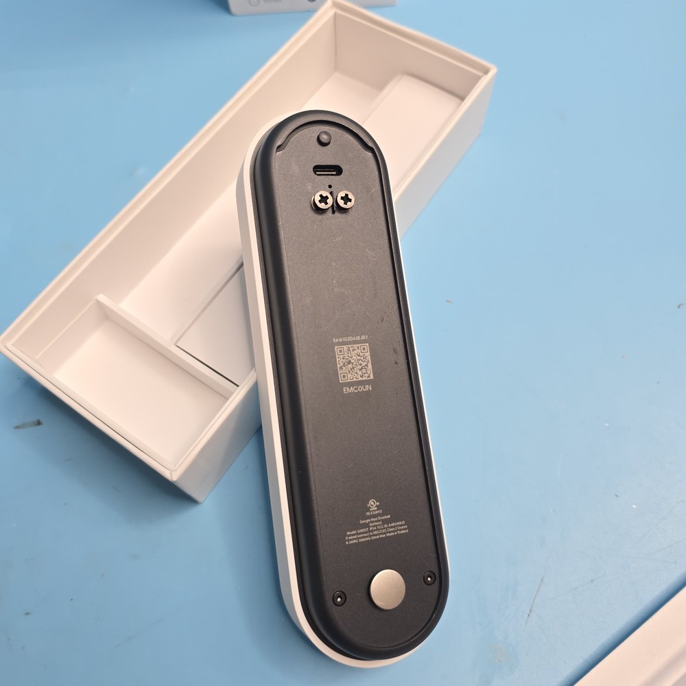 Google Nest Doorbell, Battery - Snow