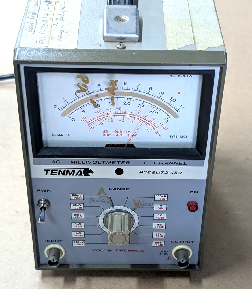 Tenma Model 72-450 (Read Please)