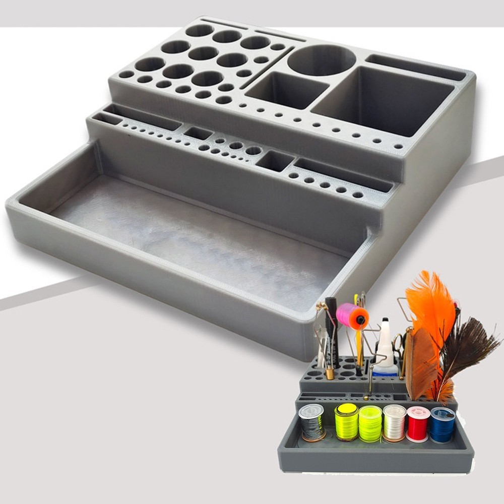 Fly Tying Station with Ample Storage Space Compact and Functional Design
