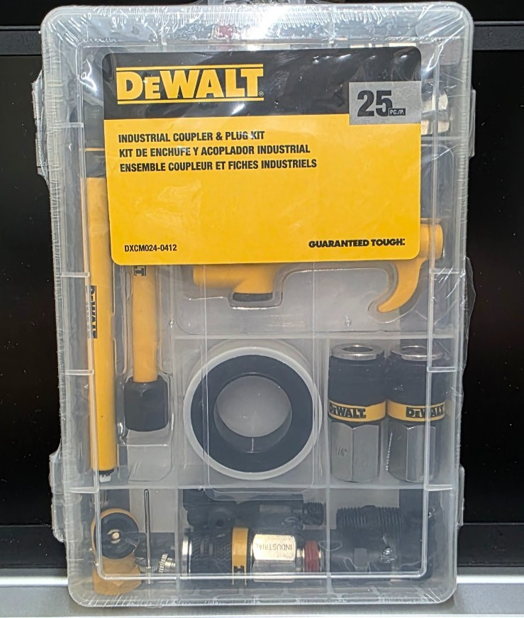 DEWALT 25-Piece Air Compressor Accessory Kit Pneumatic Tools Set