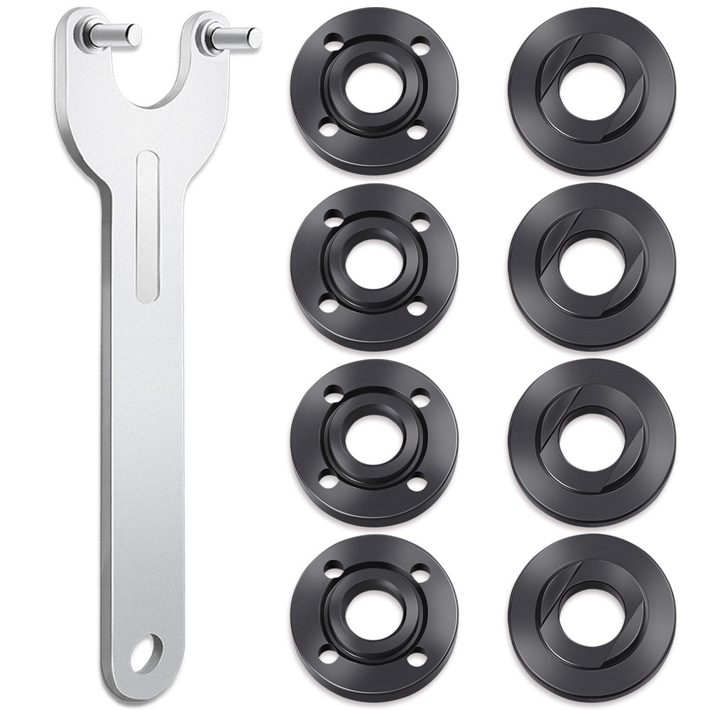 Juego de 9 tuercas para amoladora angular, llave para amoladora angular, tuerca.