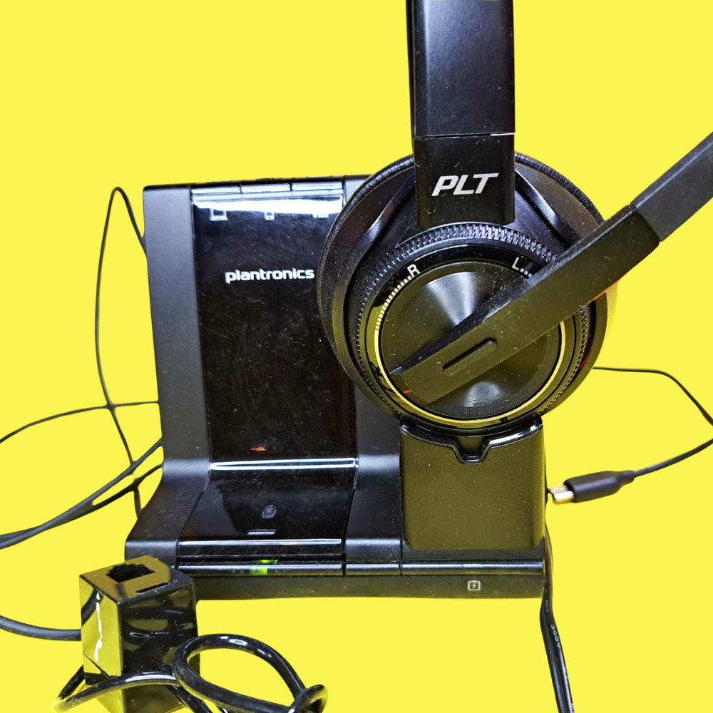 ⚡PLANTRONICS SAVI 8220 PREMIUM WIRELESS HEADSET OFFICE CALL CENTER MULTI-DEVICE⚡