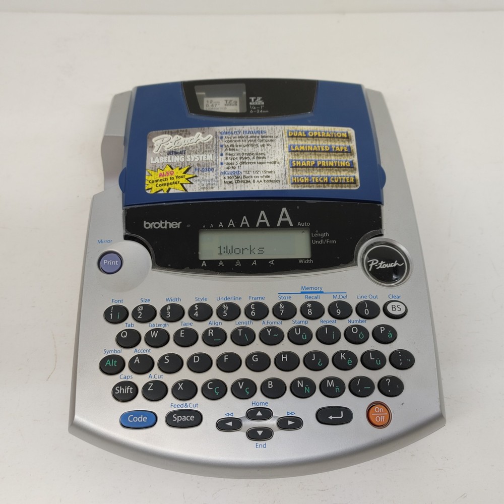 Brother P-touch PT-2300 Labeling System Tested