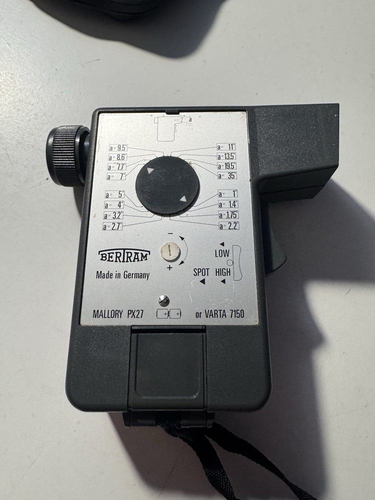 RARE Bertram Bewi Zoom Spot Light Meter UNTESTED