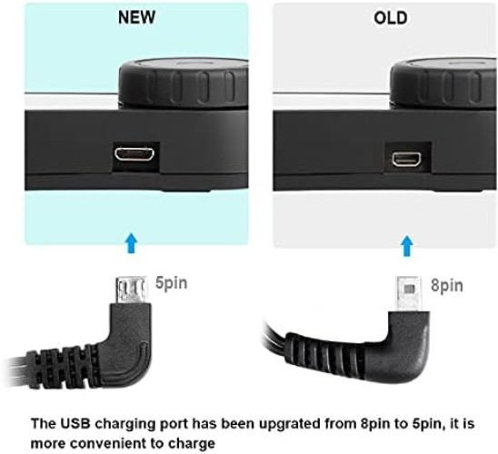5-Pin Bluetooth Helmet Speaker Set with Interchangeable Mics & Noise Canceling