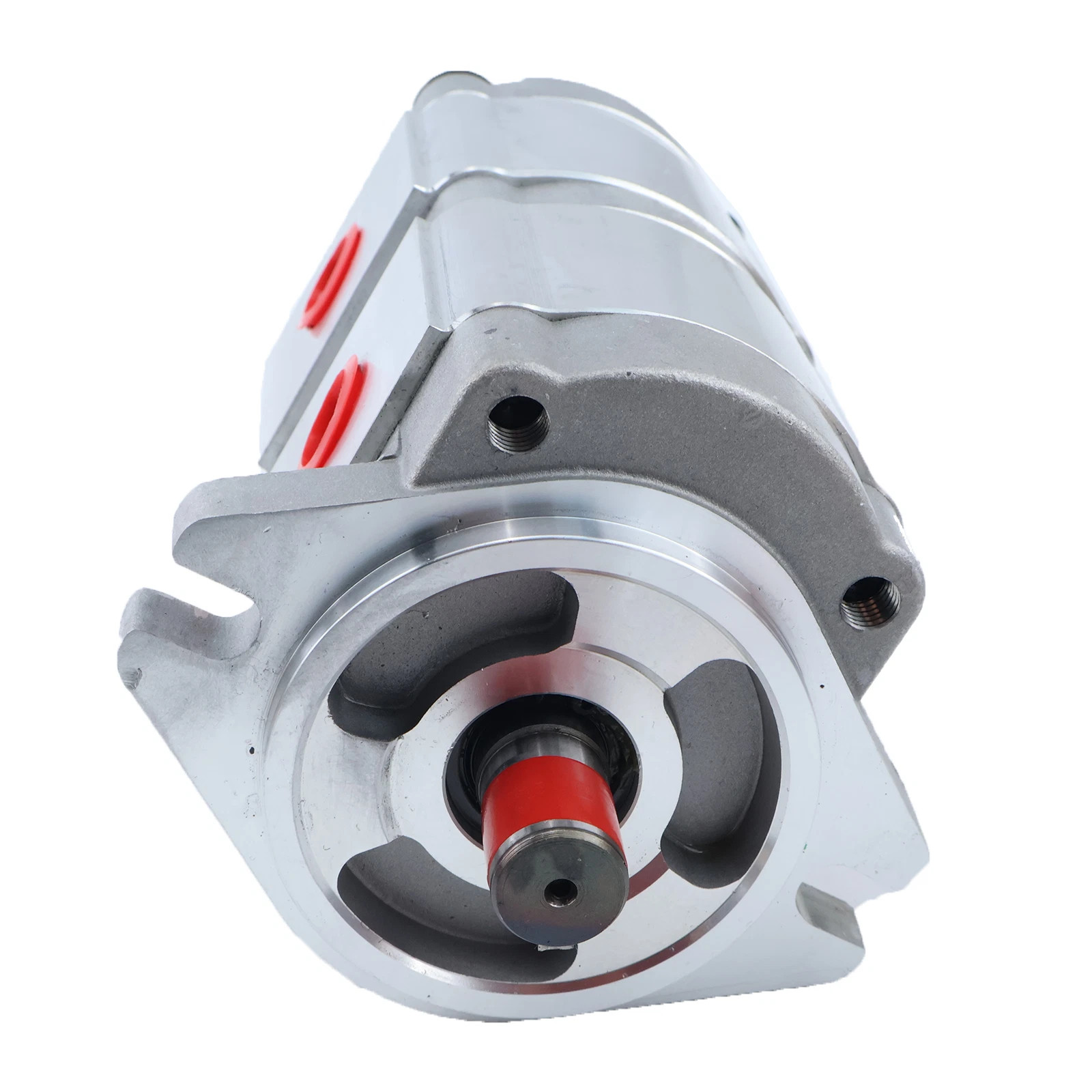 Hydraulic Tandem Double Gear Pump HGP-33A-F8/8R Excavator Loader Shaft 19.05mm