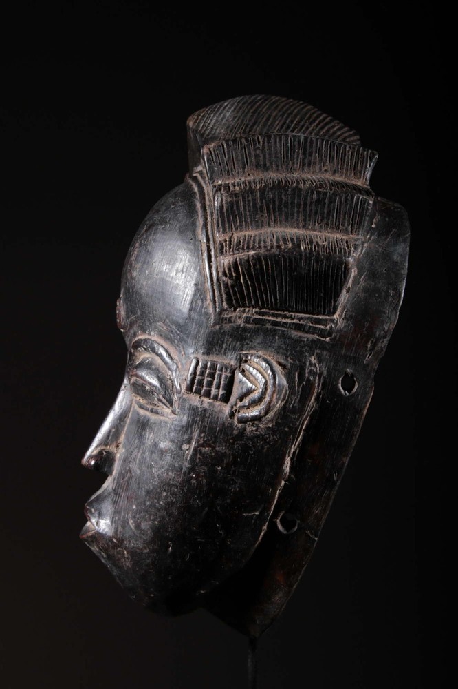 African Mask Baoulé 1900