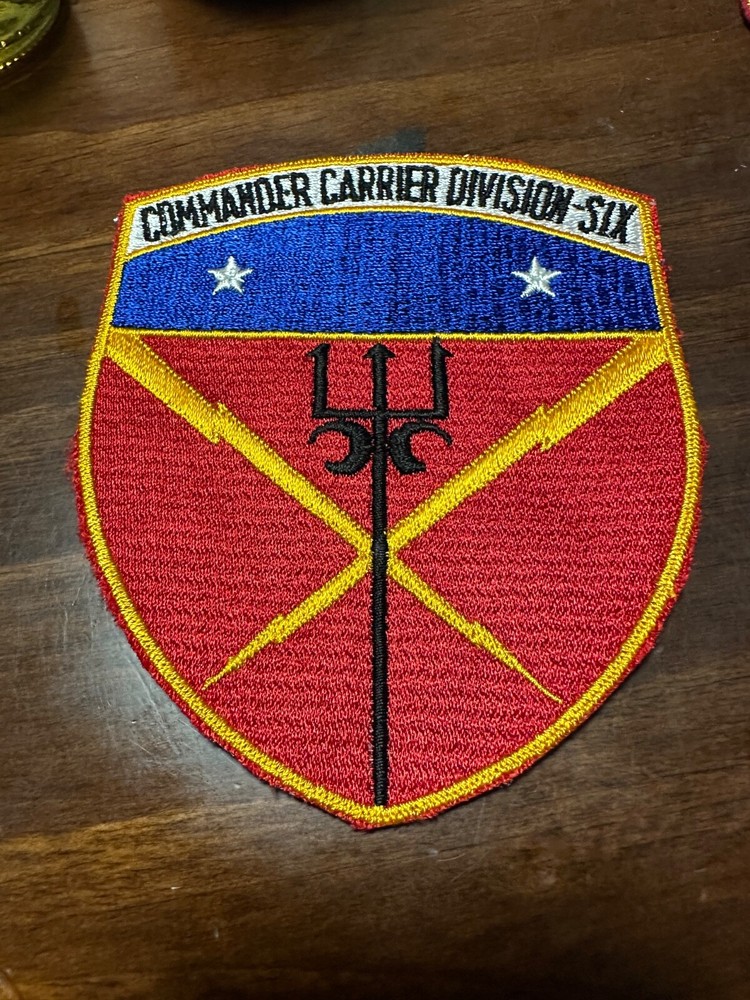 Vintage US Navy Carrier Division 6 Patch