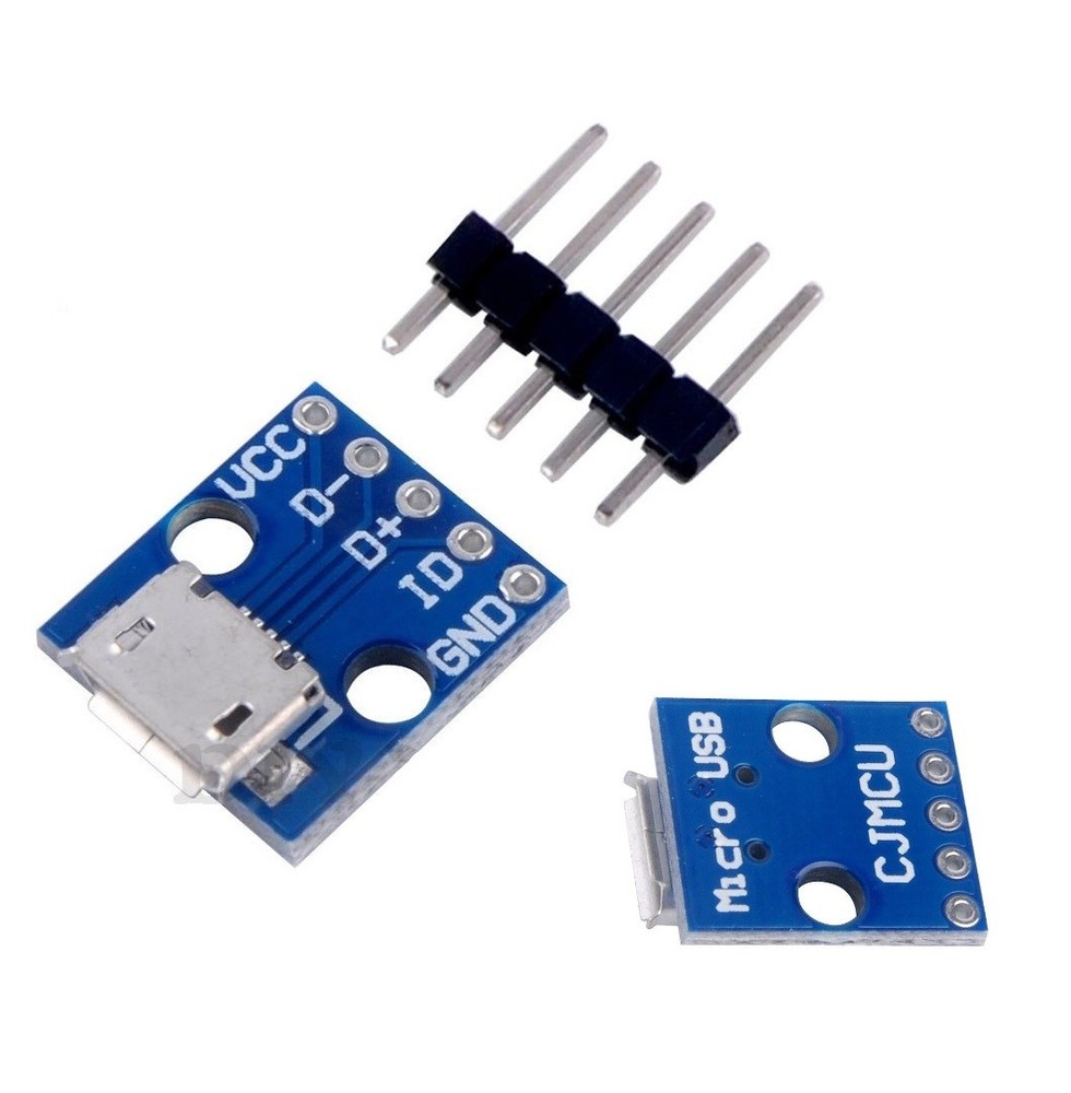 5/10pcs NEW Micro USB Interface Board Power Switch 5V Interface