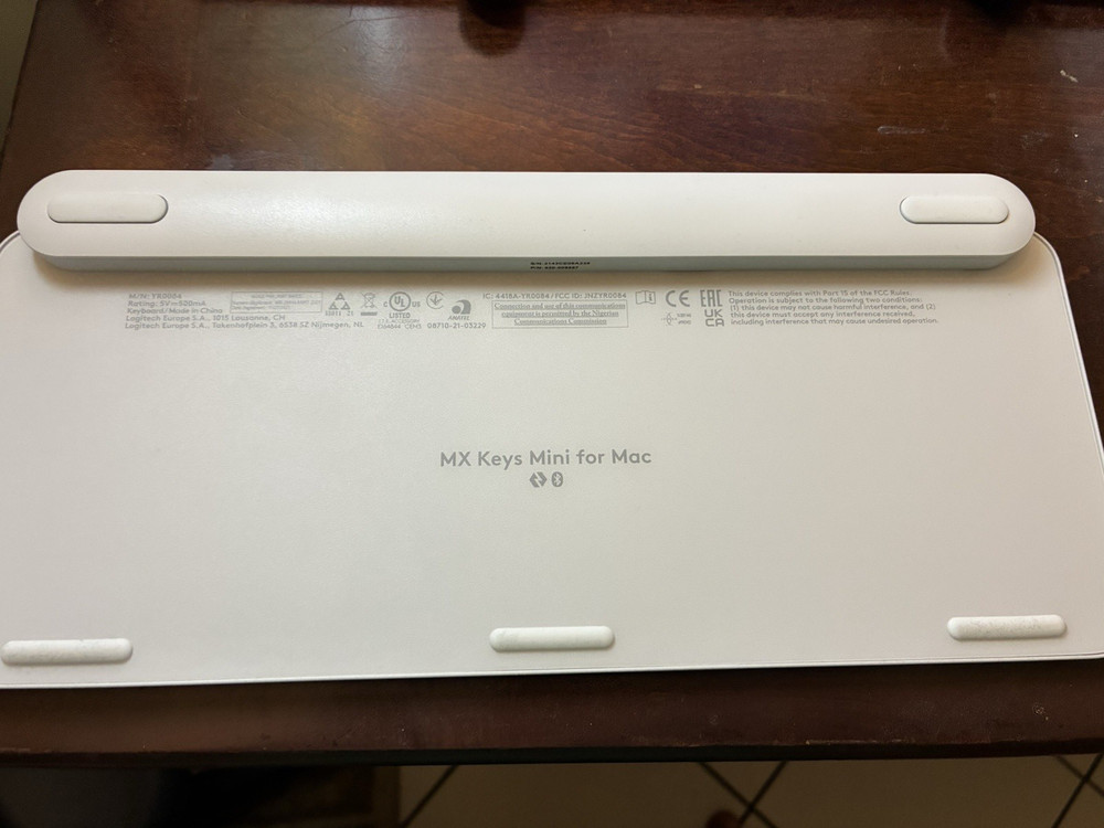 Logitech MX Keys Mini for Mac Wireless Keyboard, Bluetooth,