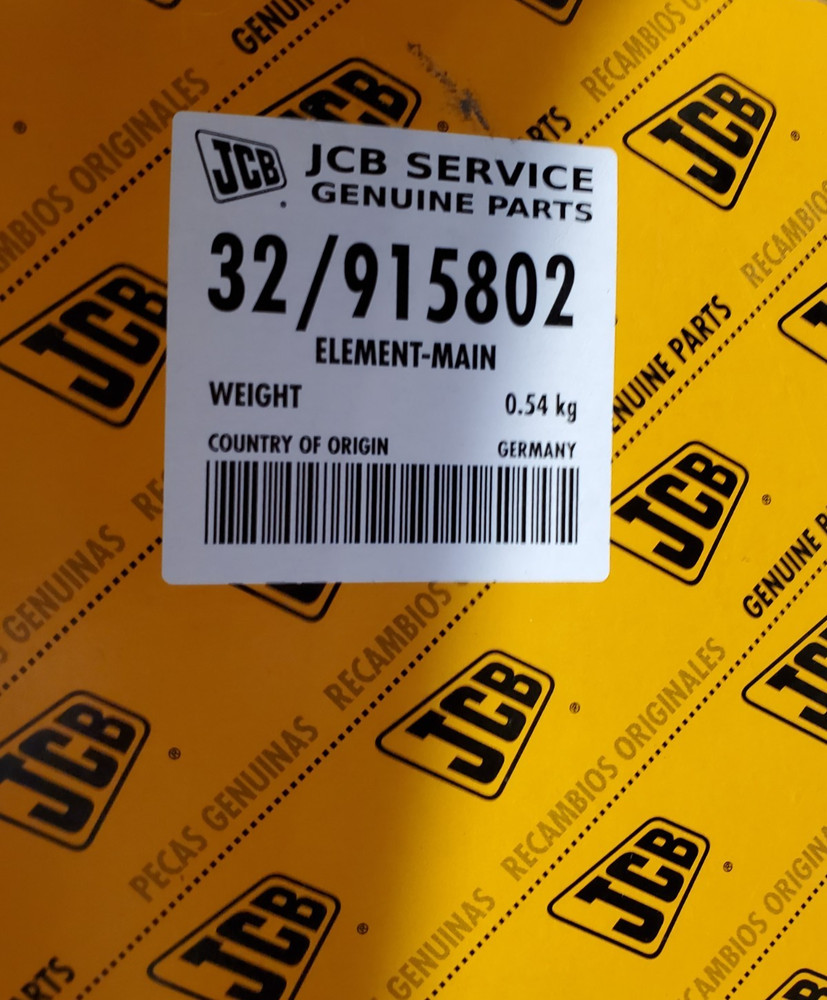 JCB 32/915802 Air FIlter