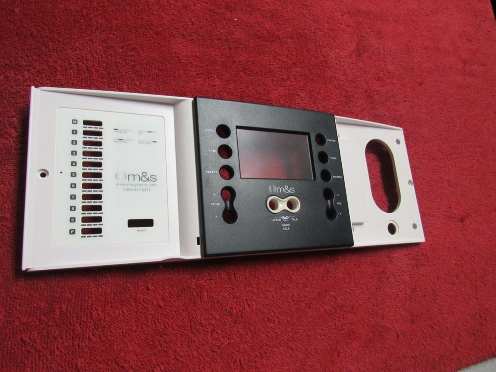 Master Panel Frame DMC1,  DMC3-4 Front Grill White Intercom M&S