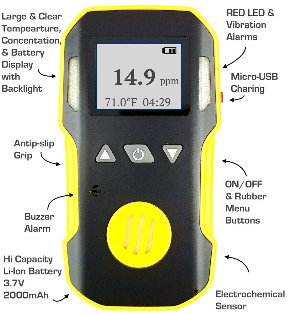 Forensics Detectors Ozone Detector & Pump, USA NIST Calibration