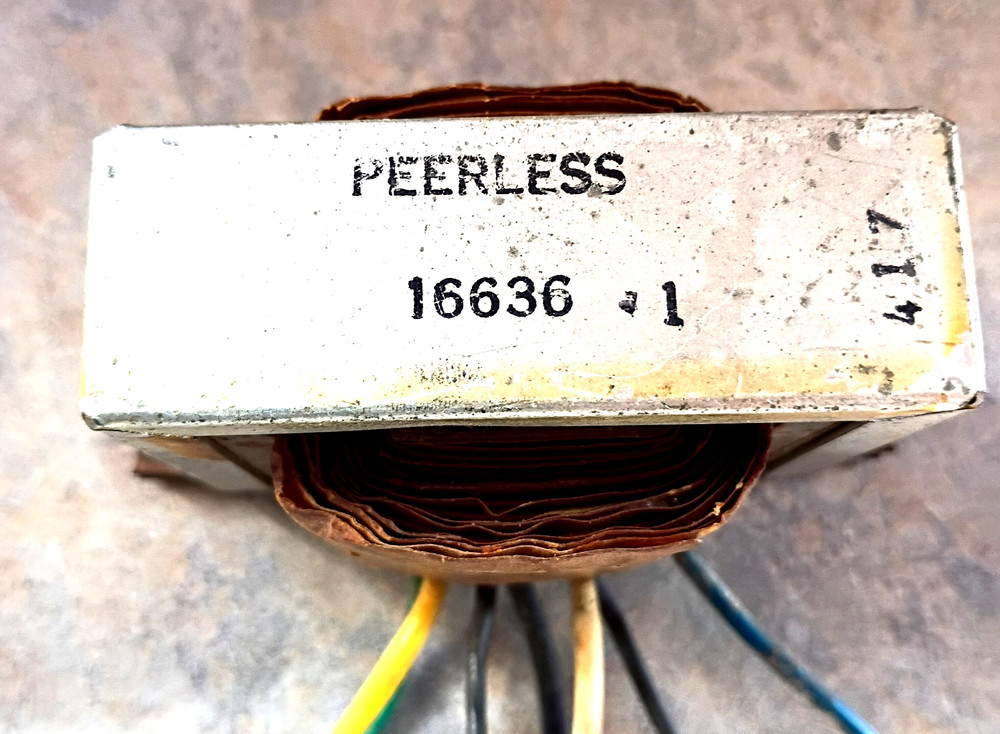 Peerless Type 16636 Transformer