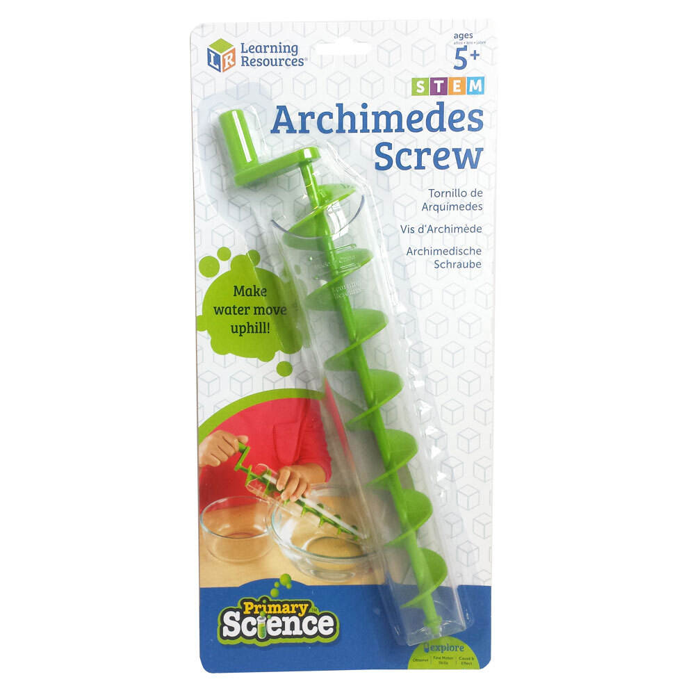 Learning Resources Archimedes Screw - Children's Gravity Science Toy