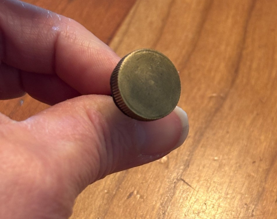 Lee Enfield SMLE Brass Oil Bottle~Marked H J & S Vintage