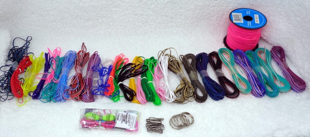 1+ Lbs. Plastic String + Accessories Lanyards Making Kit