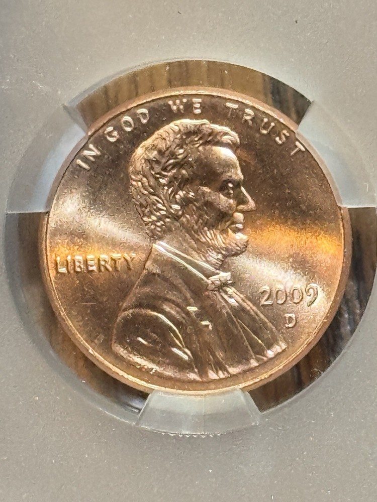 2009-D Lincoln Cent CAC MS66RD Professional Life