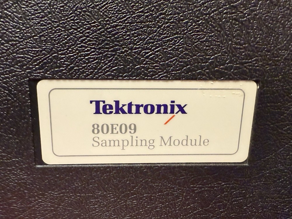 TEKTRONIX 80E09 ELECTRICAL DUAL CHANNEL SAMPLING MODULE