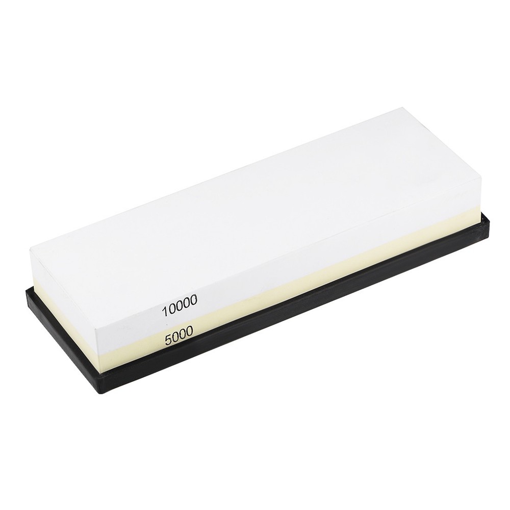 Double-Sided Whetstone Knives Sharpener Sharpening Stone 5000/10000 Grit