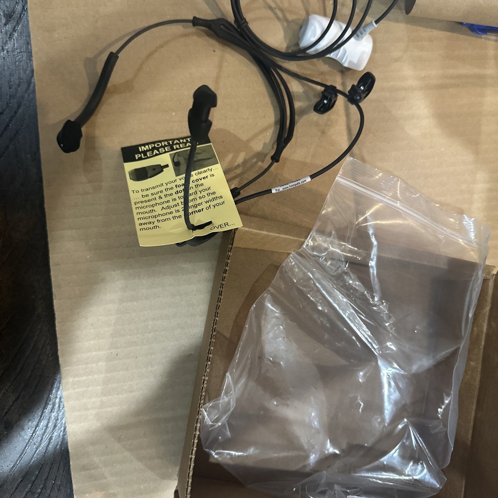 Vocollect Speech Recognition Wired Behind-the-Head Headset Extreme lightweight