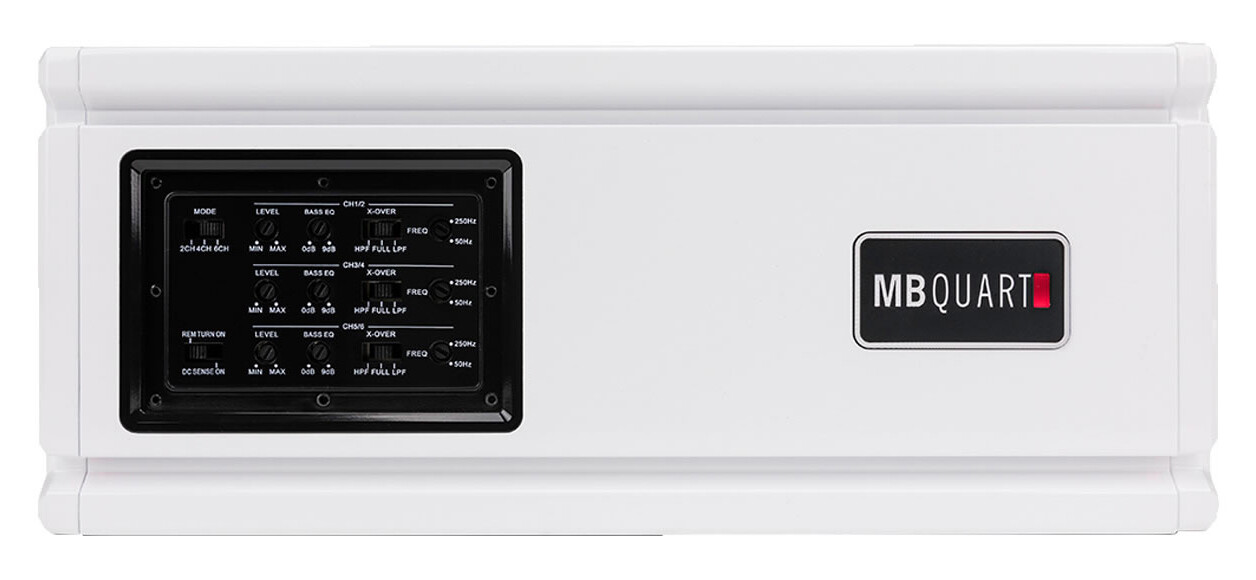 MB Quart NA3-600.6 Marine Boat 600 Watt 6-Channel Amplifier Amp