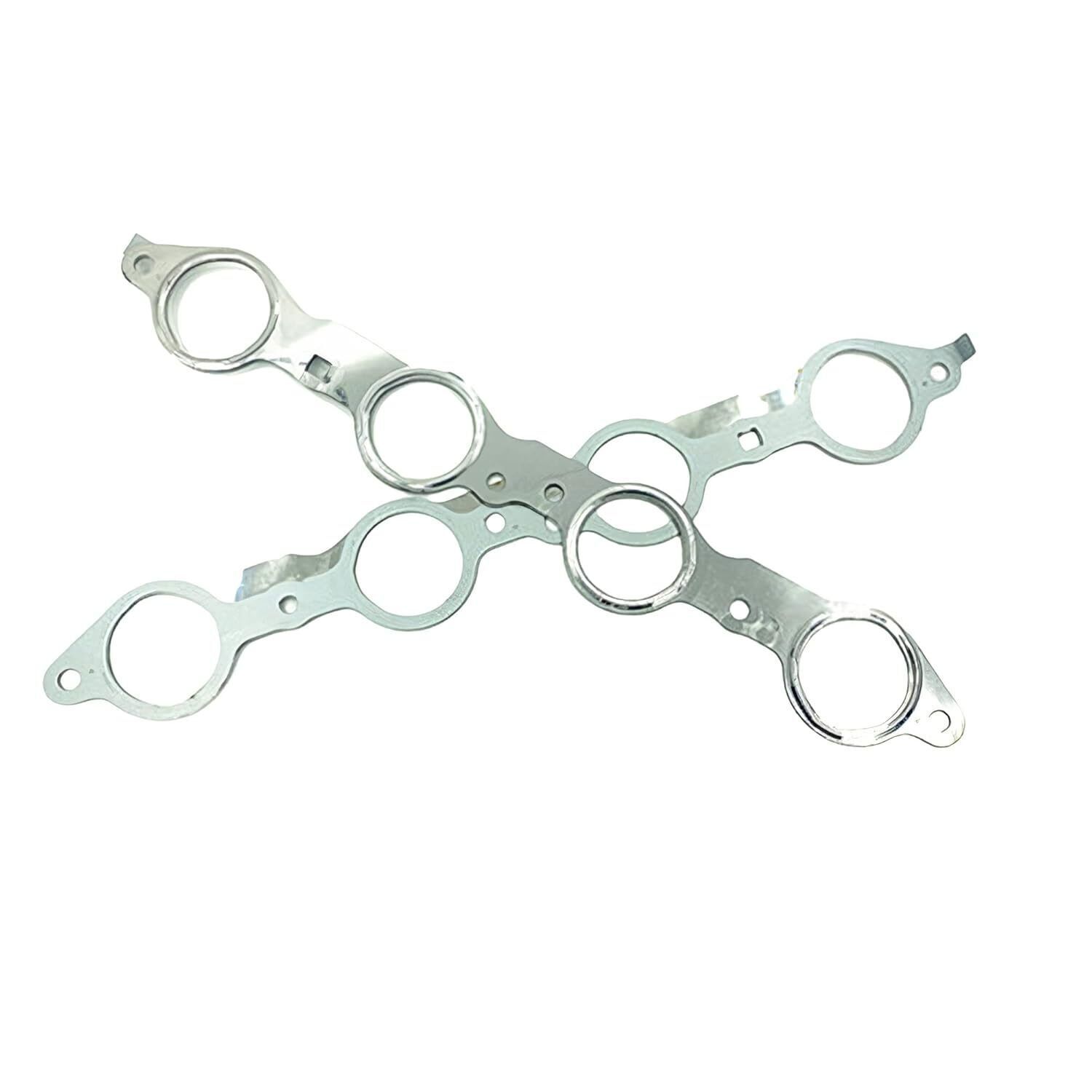 NEW LS MLS Manifold Header Gasket Pair W/Bolts For LS1 4.8 5.3 5.7 6.0 6.2L