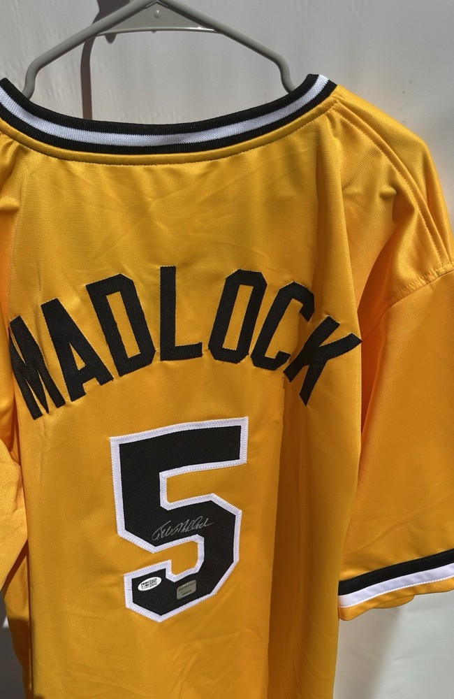 Bill Madlock Pirates Autographed Jersey Double Certified Authenticated