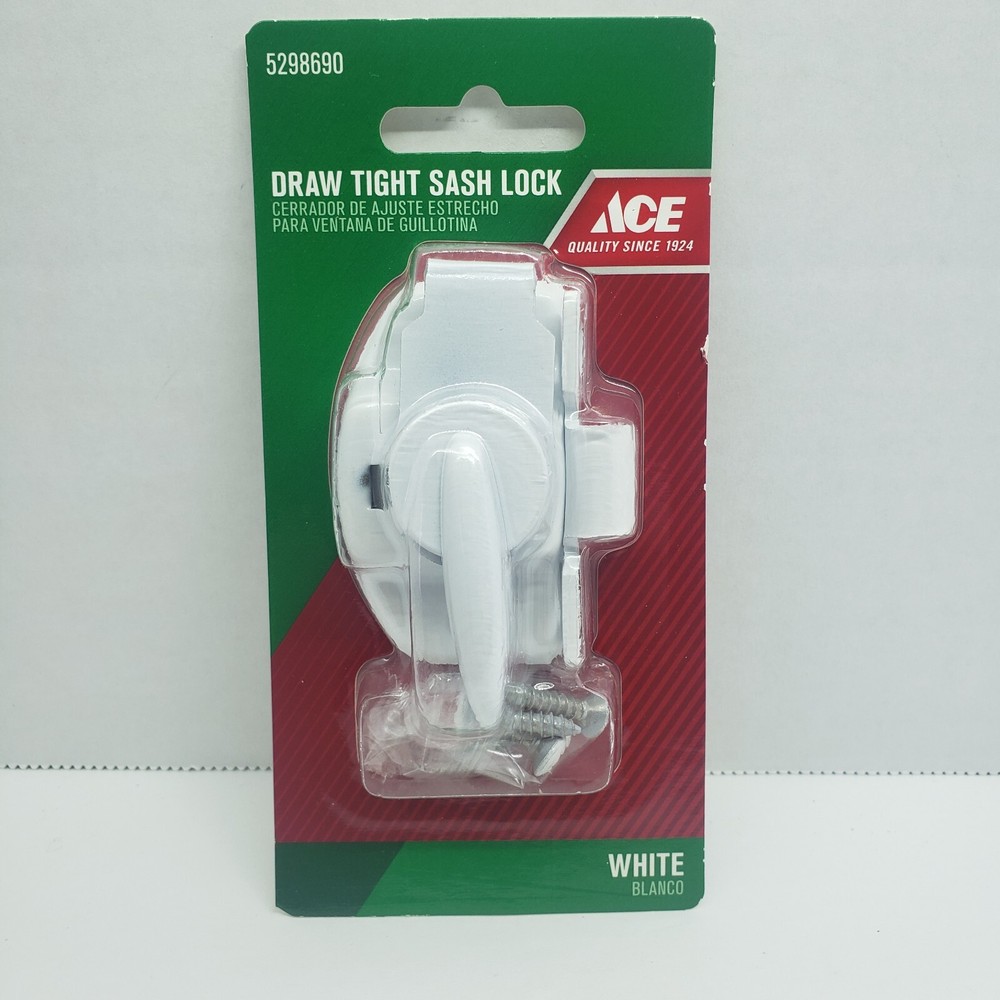 ACE Draw Tight Sash Lock White  #5298690