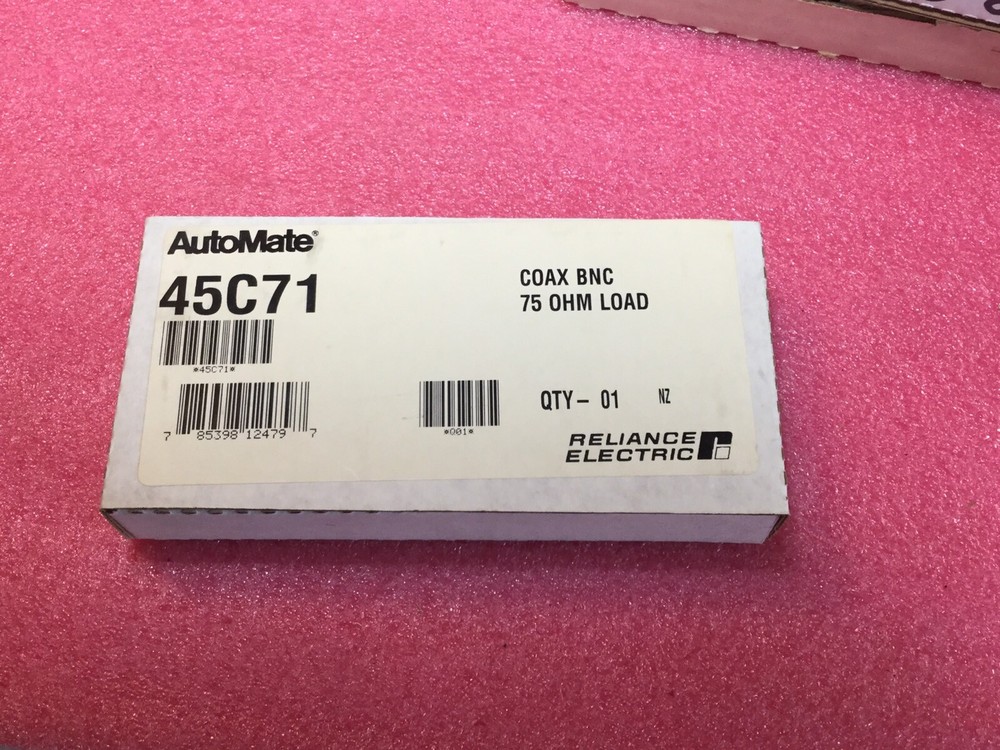 Reliance Electric 45C71 Coax BNC 75 OHM Load