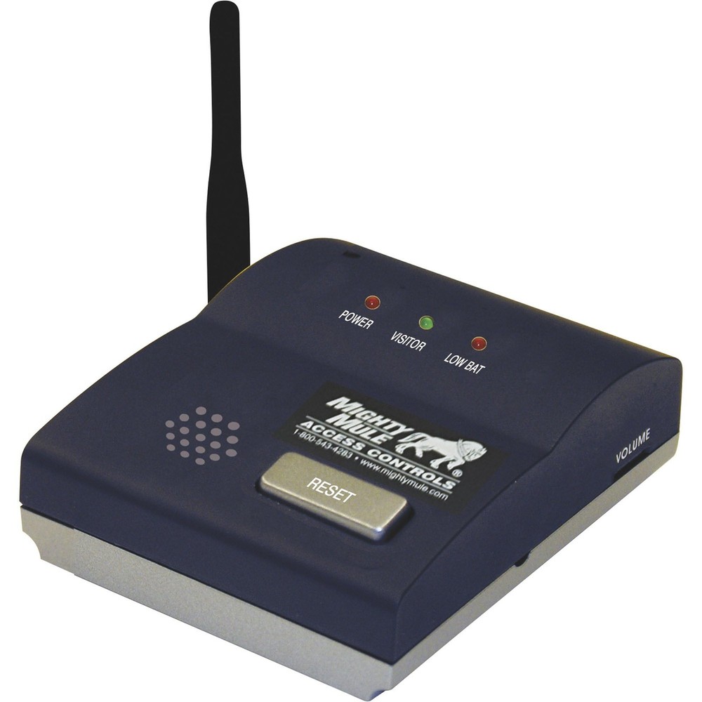 Interior Wireless Replacement/Additional Driveway Alarm Base Station for Mighty