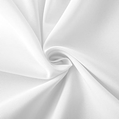 2 Pack Square Fitted Table Covers - 34 x 34 34 Square| 2 Pack Versatile White