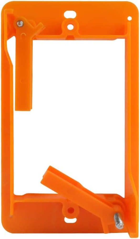 Slim Single Gang Open Back Low Voltage Bracket, Each