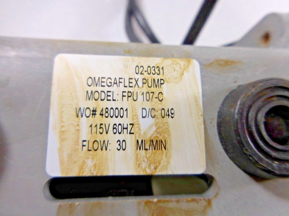 Omegaflex Pump Model FPU 107C
