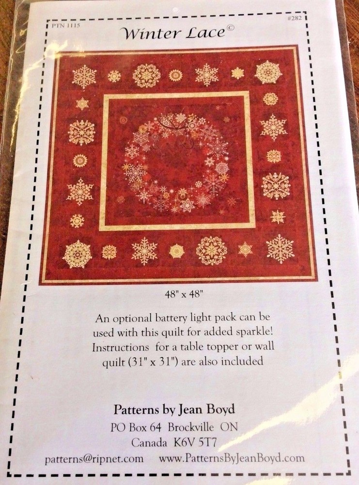 Winter Lace #282 by Jean Boyd
