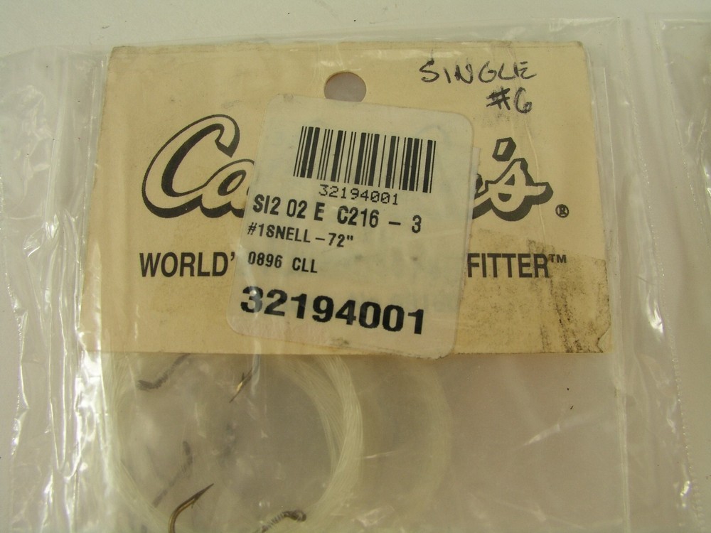 25pcs Earthworm Harness Rigs, Cabela's
