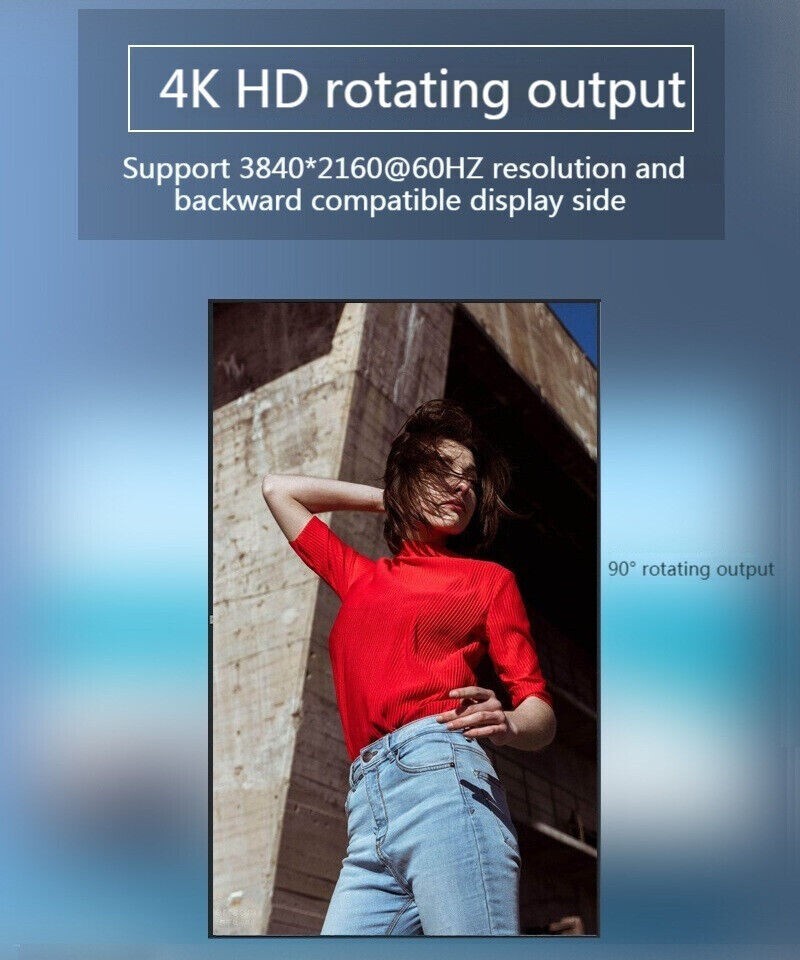 4K HDMI Controller L/R Mirror Up/Down Flip Horizontal Processor Rotate 90 Degree