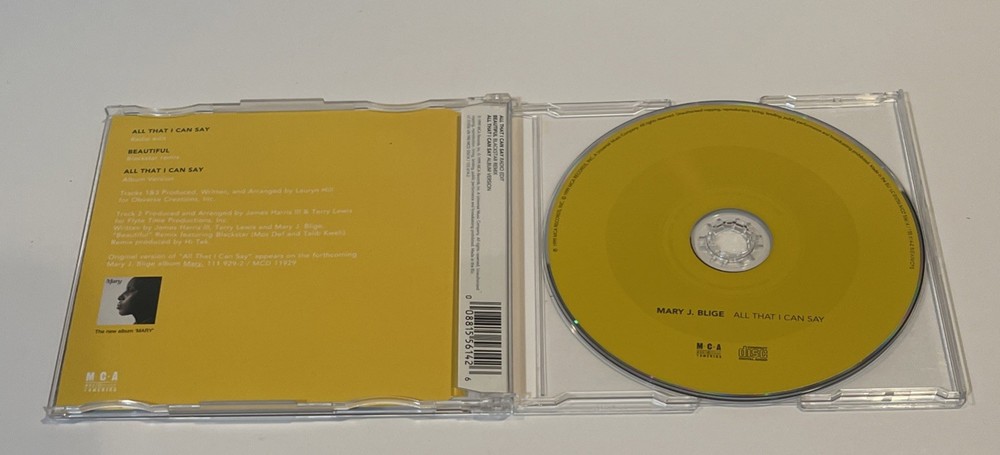 MARY J BLIGE CD's***Never PLayed Items***