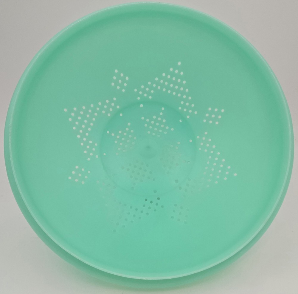 Vintage Tupperware Colander, 339-3, Jadeite Green