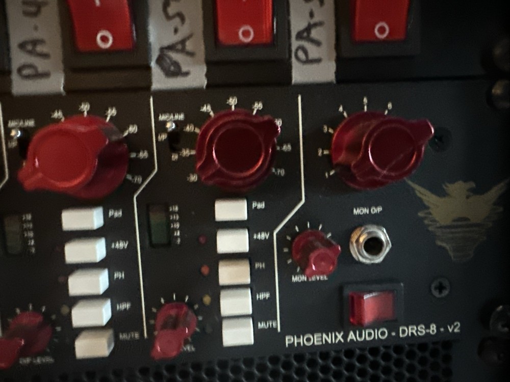 Phoenix Audio DRS8 - 8 Chanel Microphone Preamplifier - MKll
